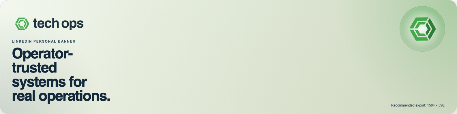 LinkedIn personal banner preview