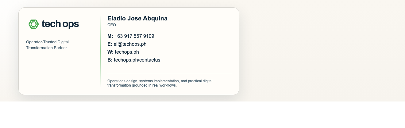 Email signature preview render