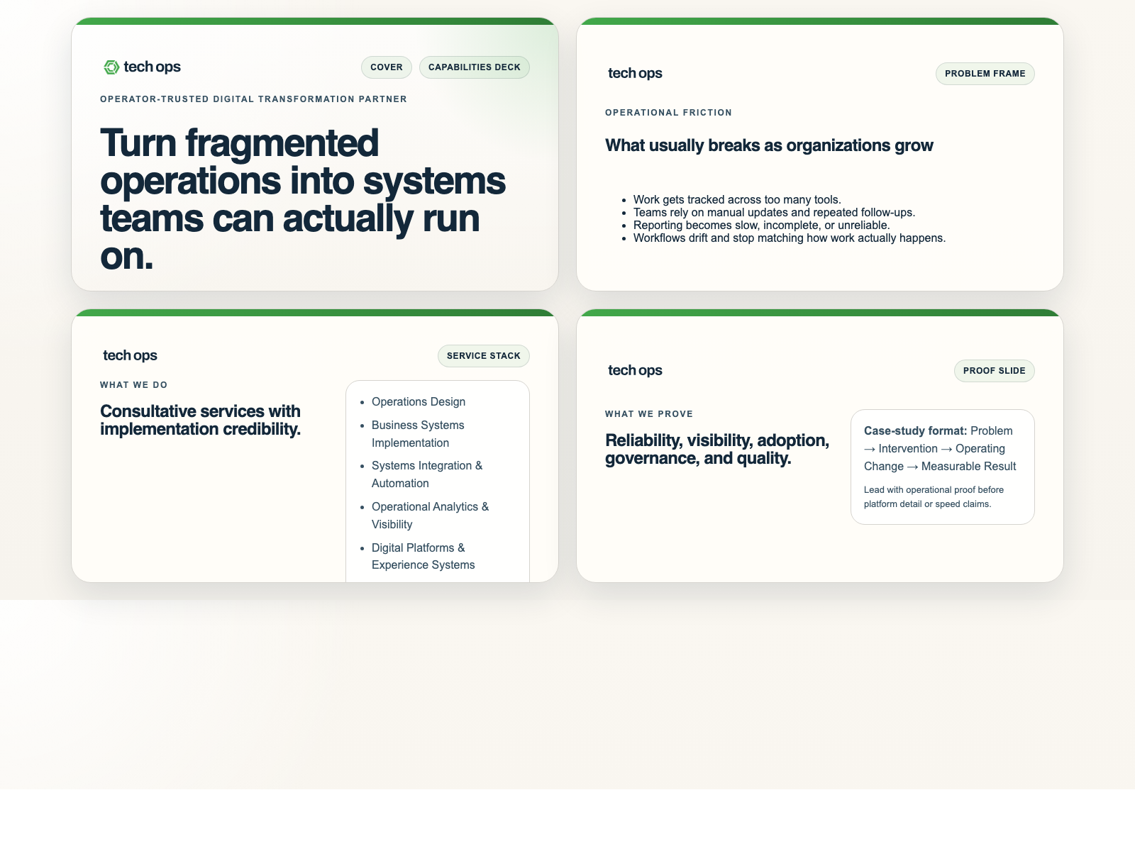 Deck system preview render