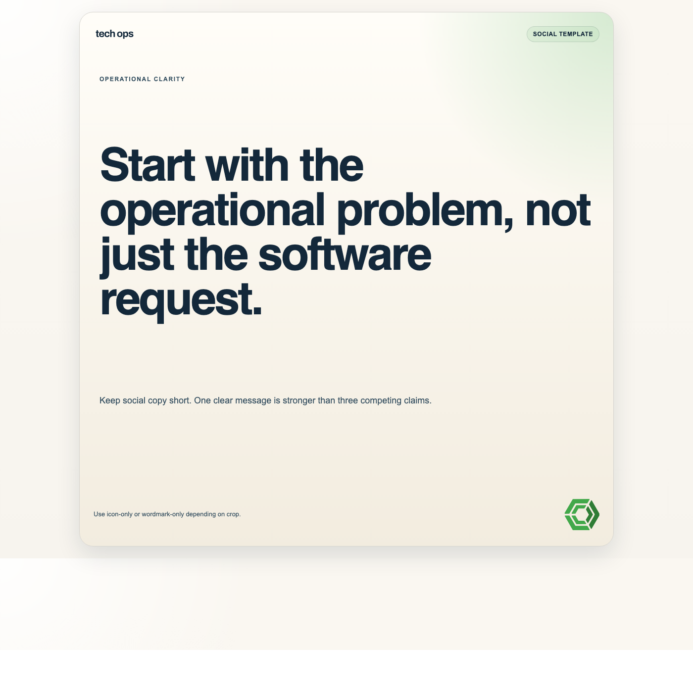 Social square render